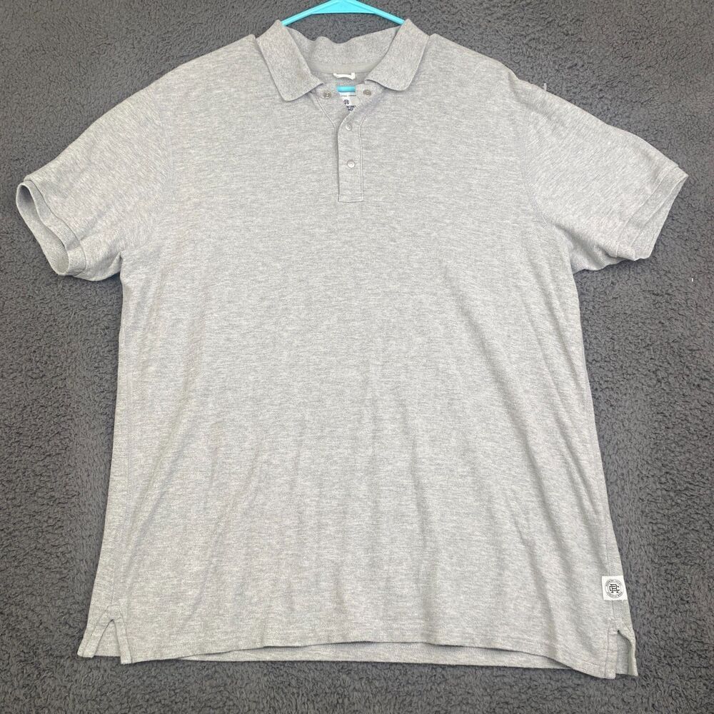 Reigning Champ Gray Polo Shirt